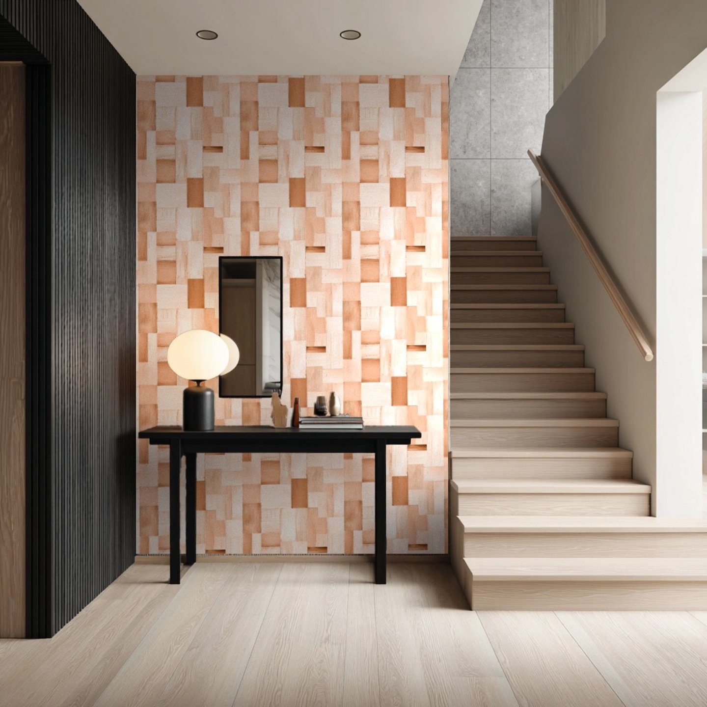 Canvas Harmony - Sandstone wallpaper