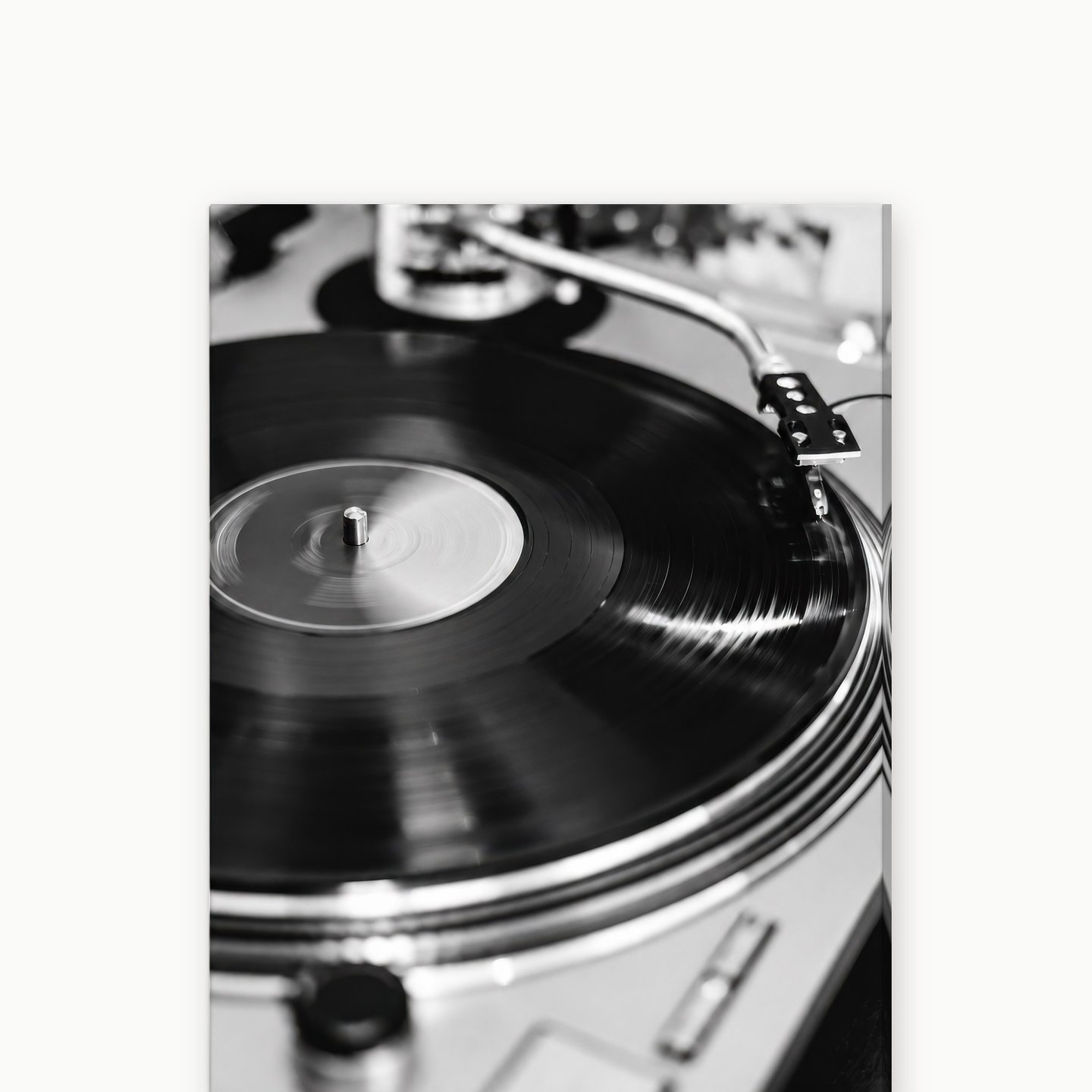 Needle on the Groove canvas