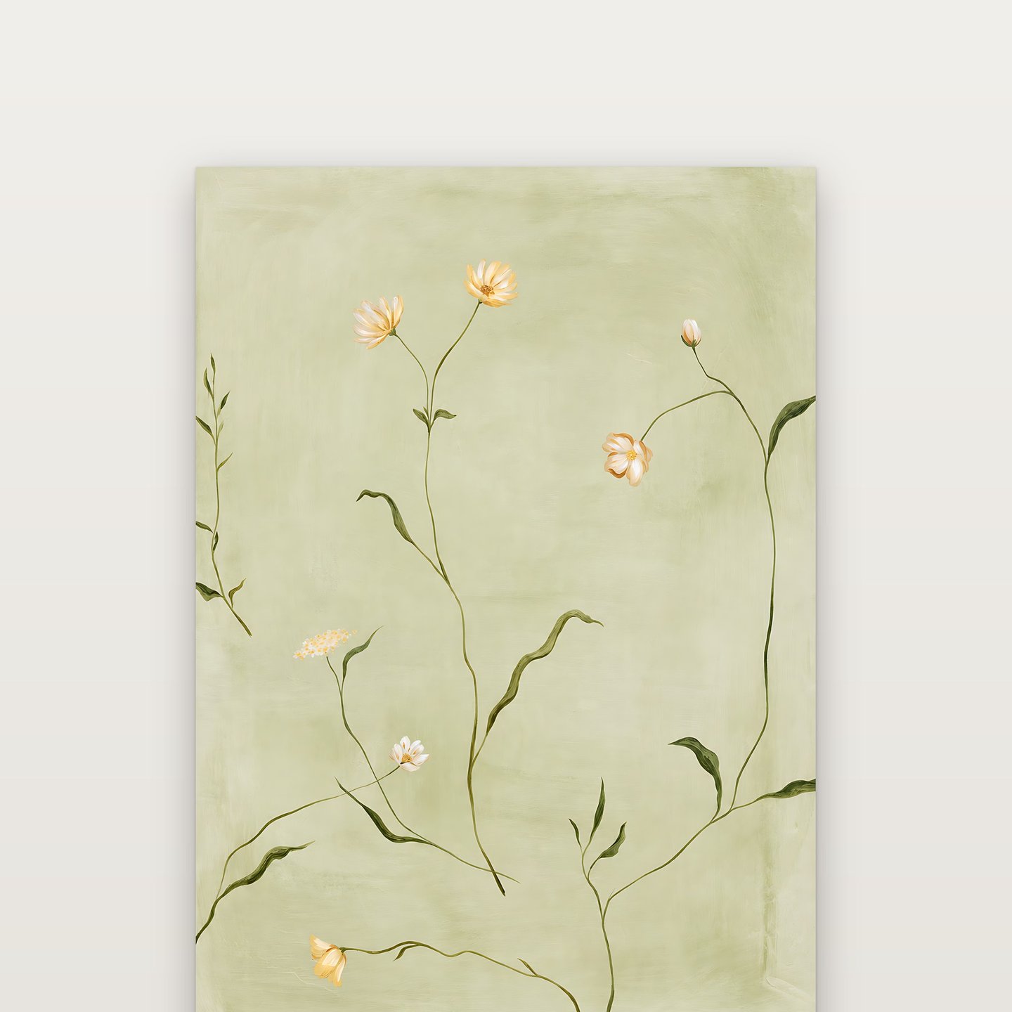 Meadow Stems on Sage poster