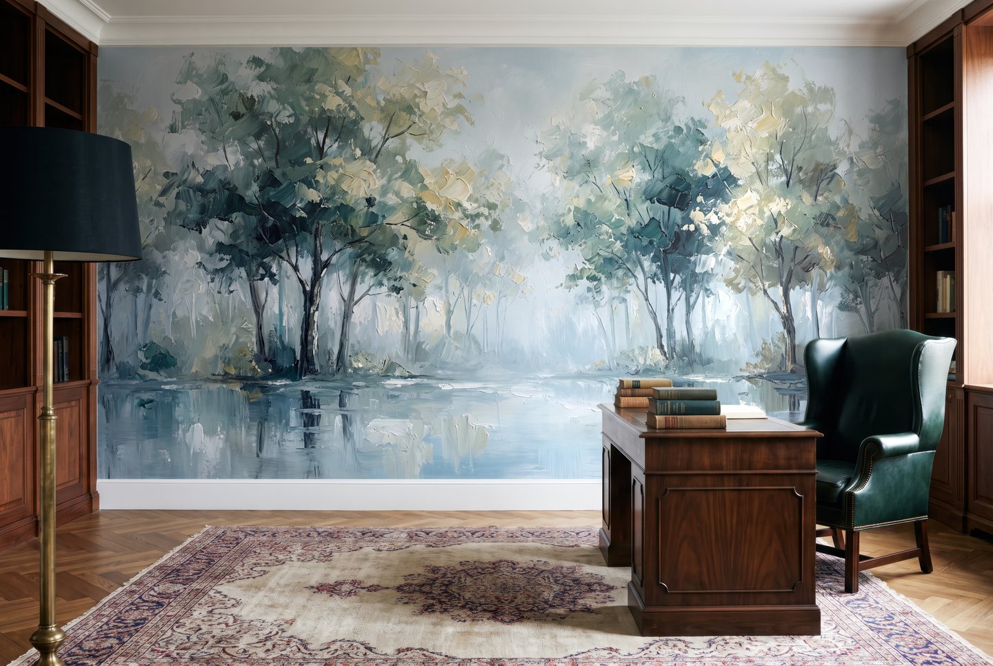 Serenity Cove 青 mural