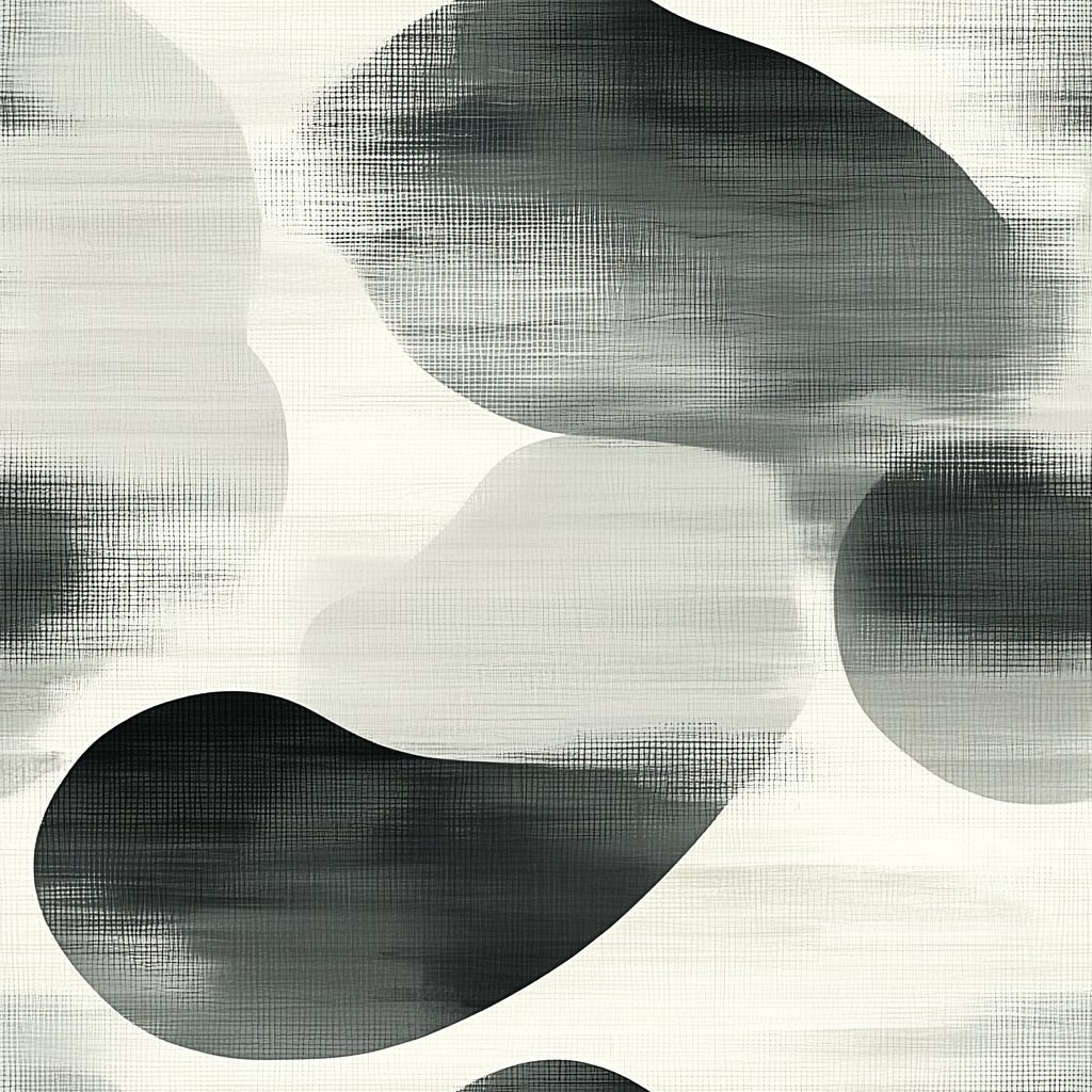 Monochrome Mist black wallpaper