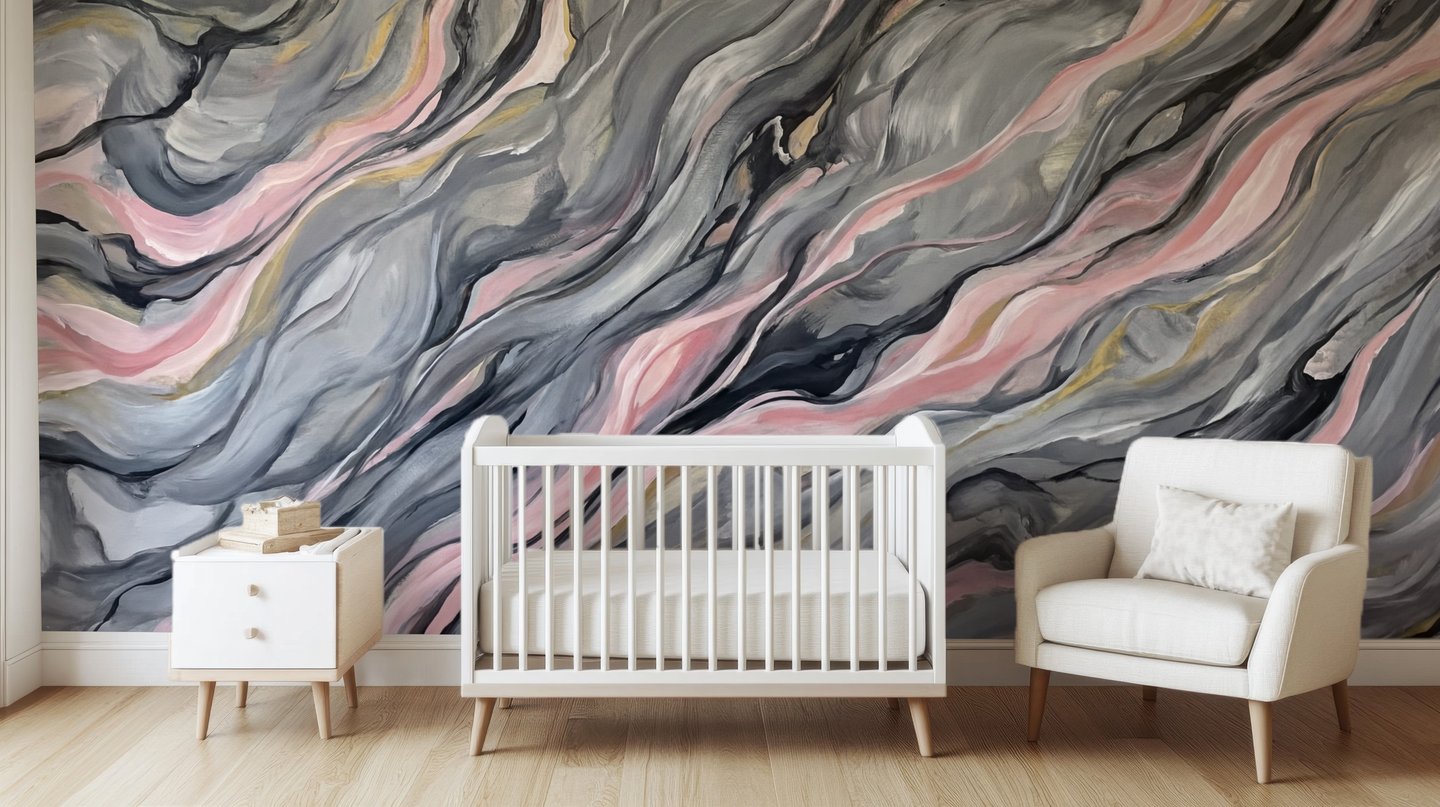 Mistral Ember 회색 mural