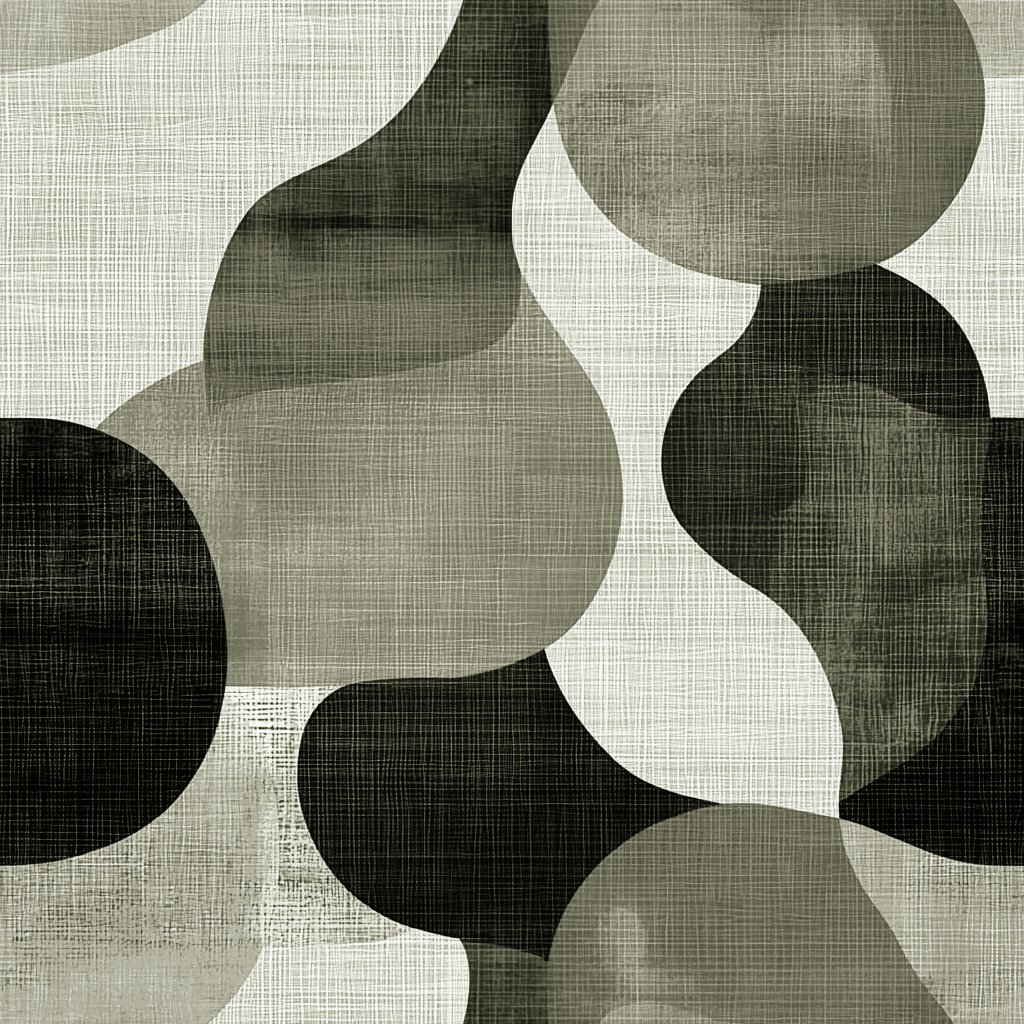Autumn Harmony Abstract 베이지색 wallpaper