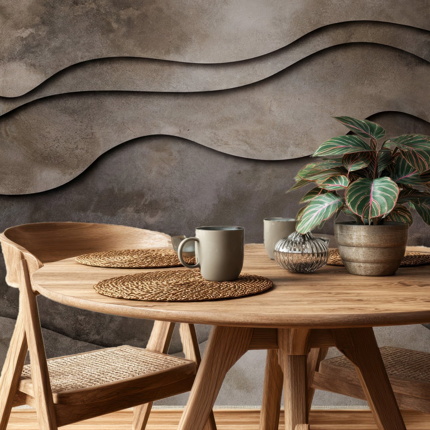 Onyx Drift brun mural