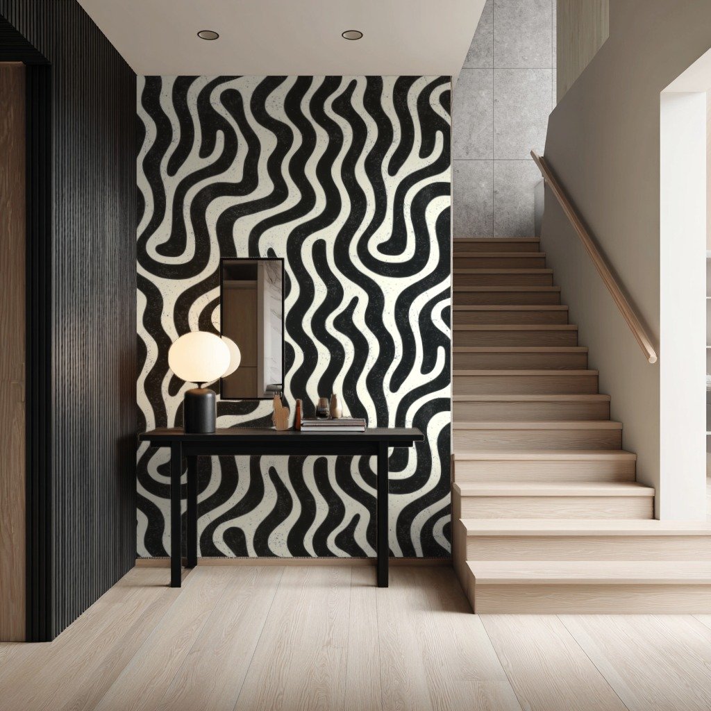 Ebony Wave Elegance