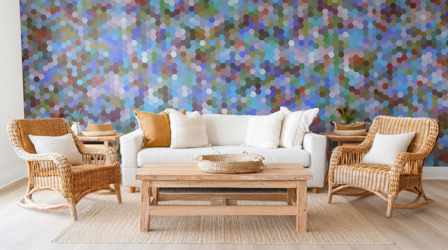 Tide Flow 네이비색 mural