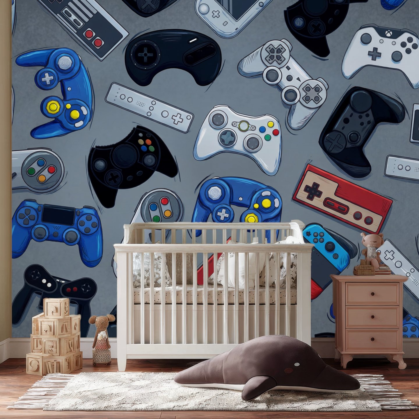 Controller Chronicle 회색 mural