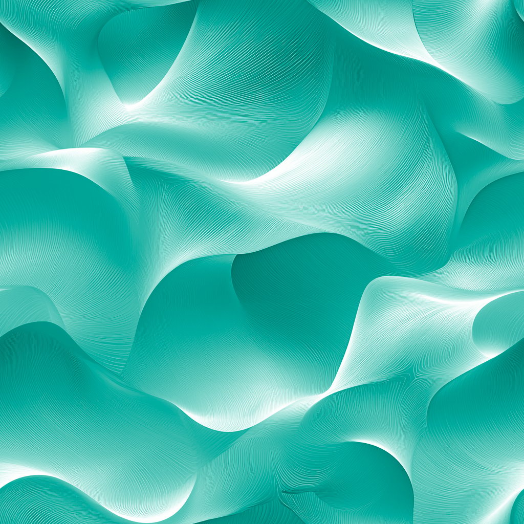 Ethereal Wave 터키석색 wallpaper