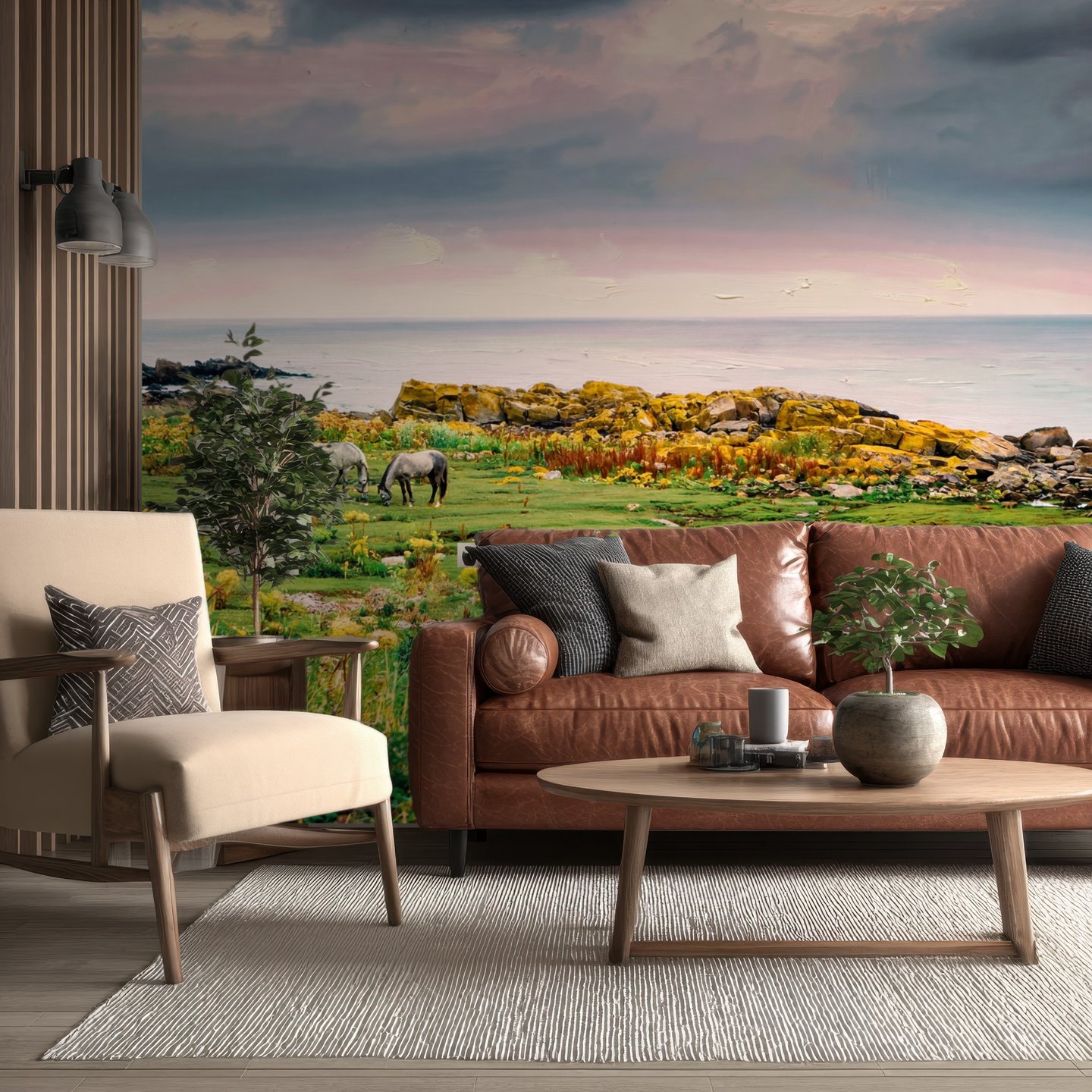 Pasture Voyage green mural