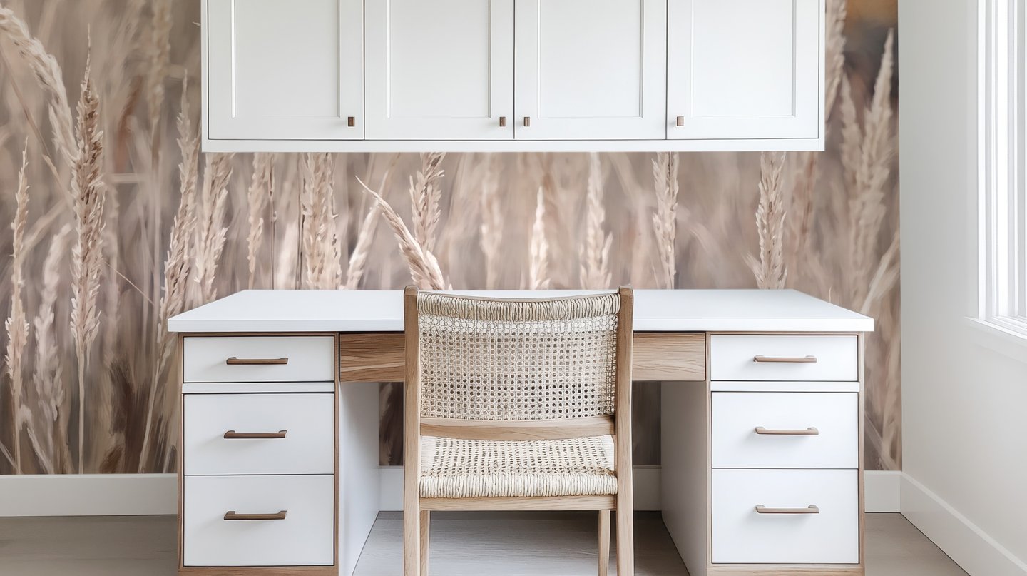 Haze beige mural
