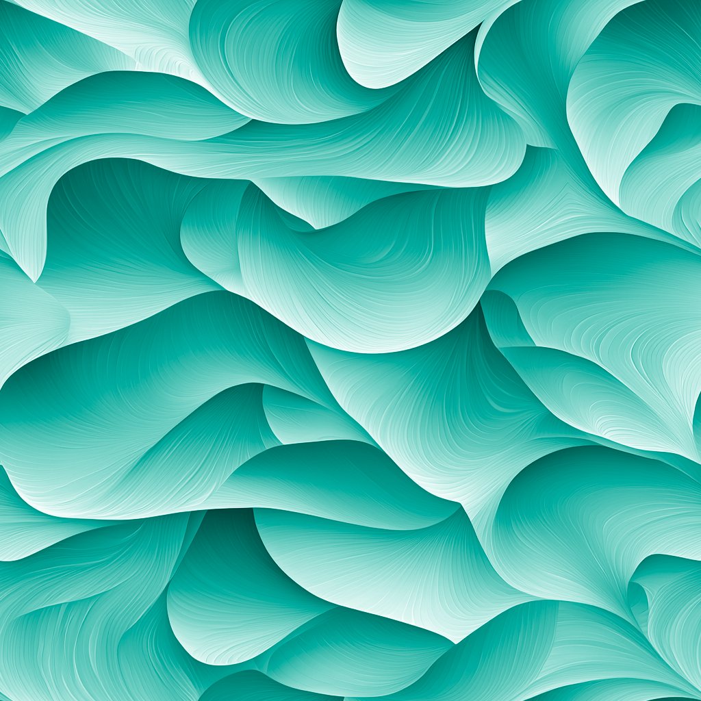 Ocean Drift 터키석색 wallpaper
