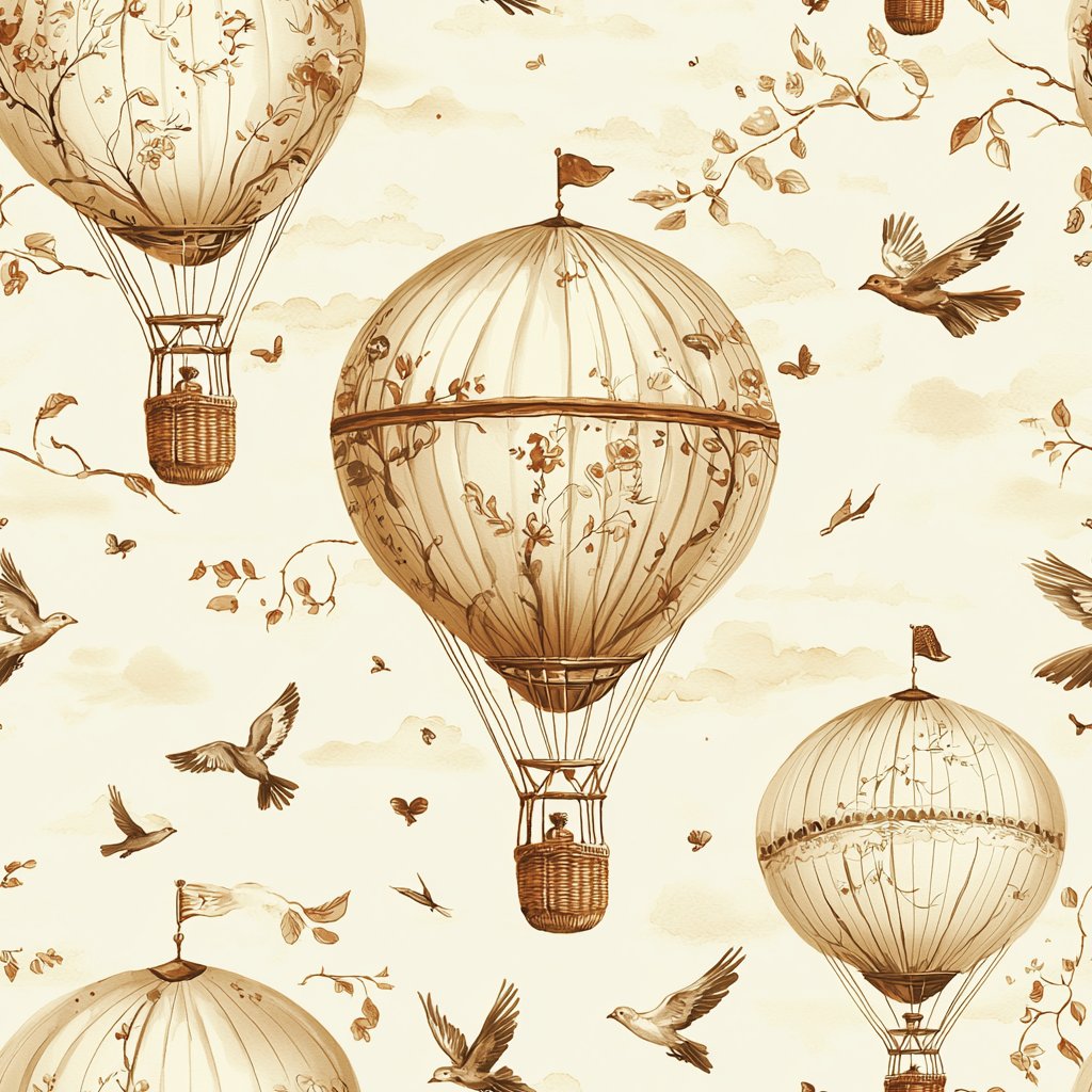 Flight Of Dreams - 세피아 베이지색 wallpaper