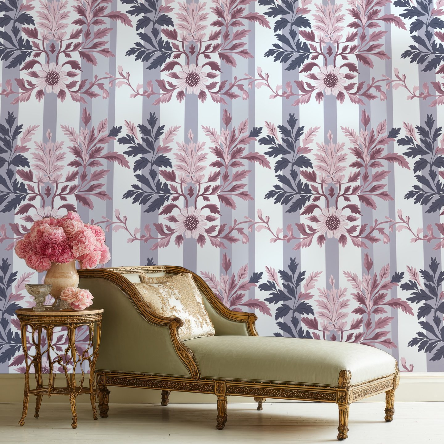 Valleyfield violet wallpaper
