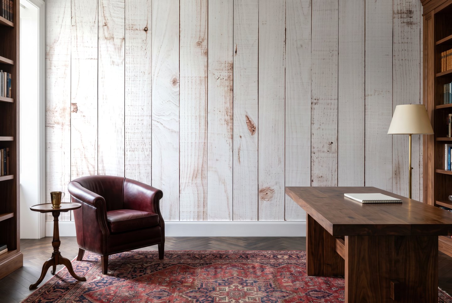 Timber Harmony 크림색 mural