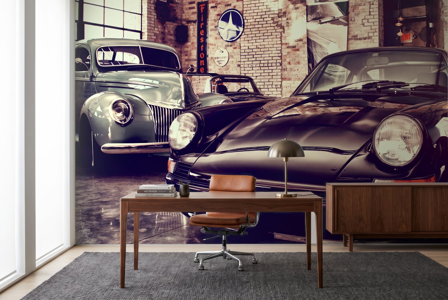 Harbour Atelier brun photo wallpaper