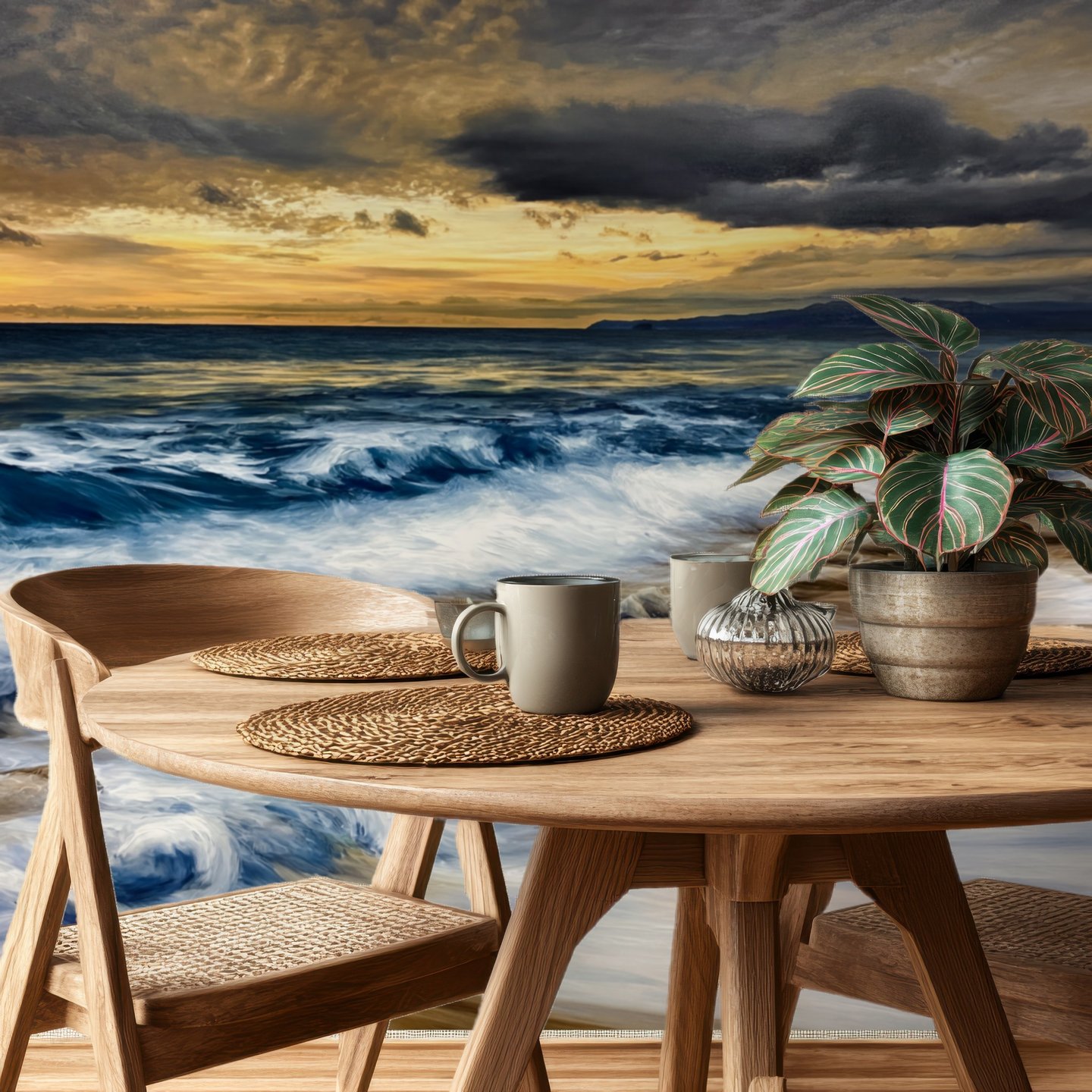 Tidal Craft 青 mural