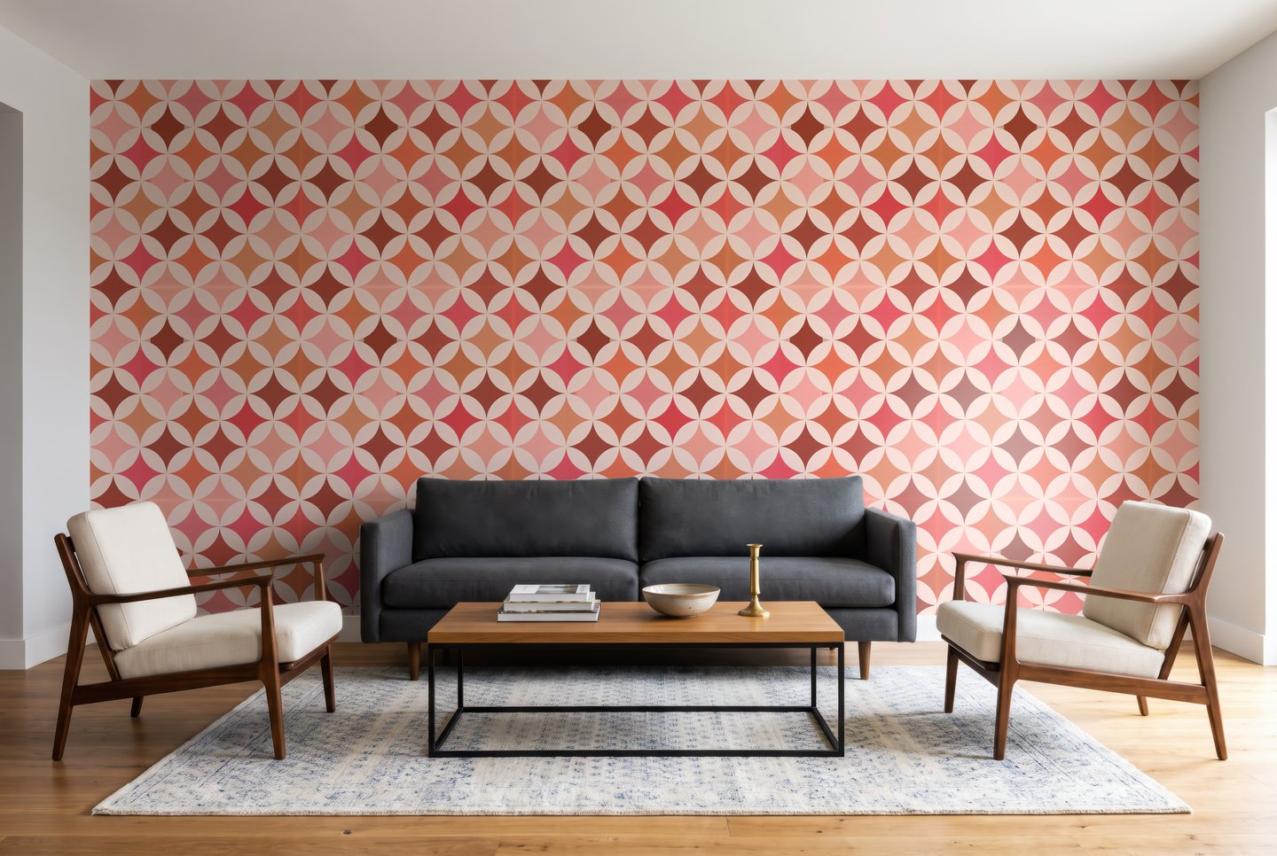 Vitra rød wallpaper