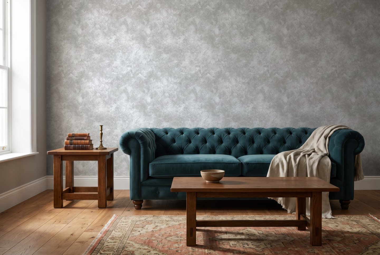 Driftwood Haven 베이지색 wallpaper