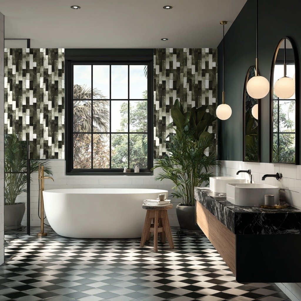Ocean Driftwood beige wallpaper