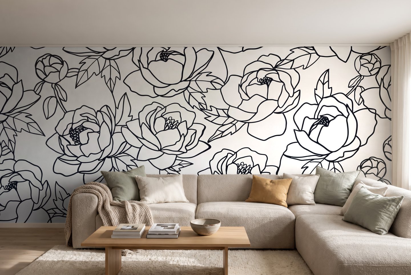 Echelon 黒 mural