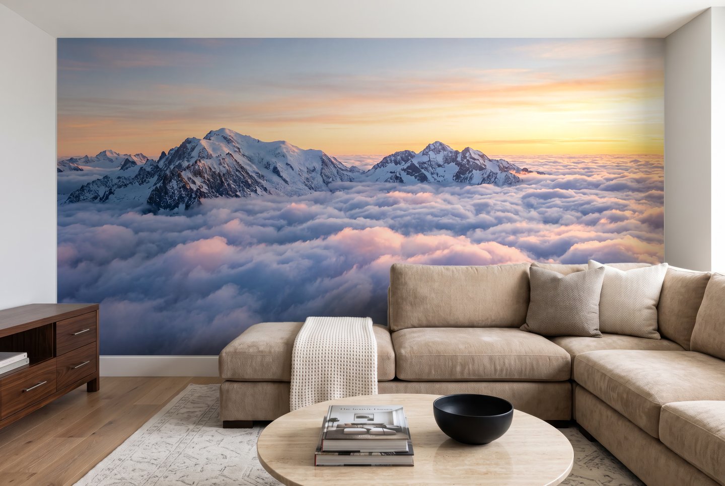 Altitude Canvas 青 photo wallpaper