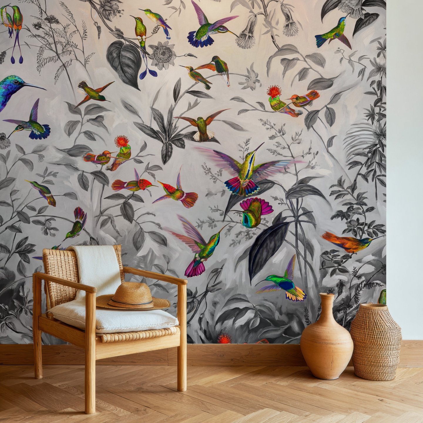 Colibri Serenade グレー mural