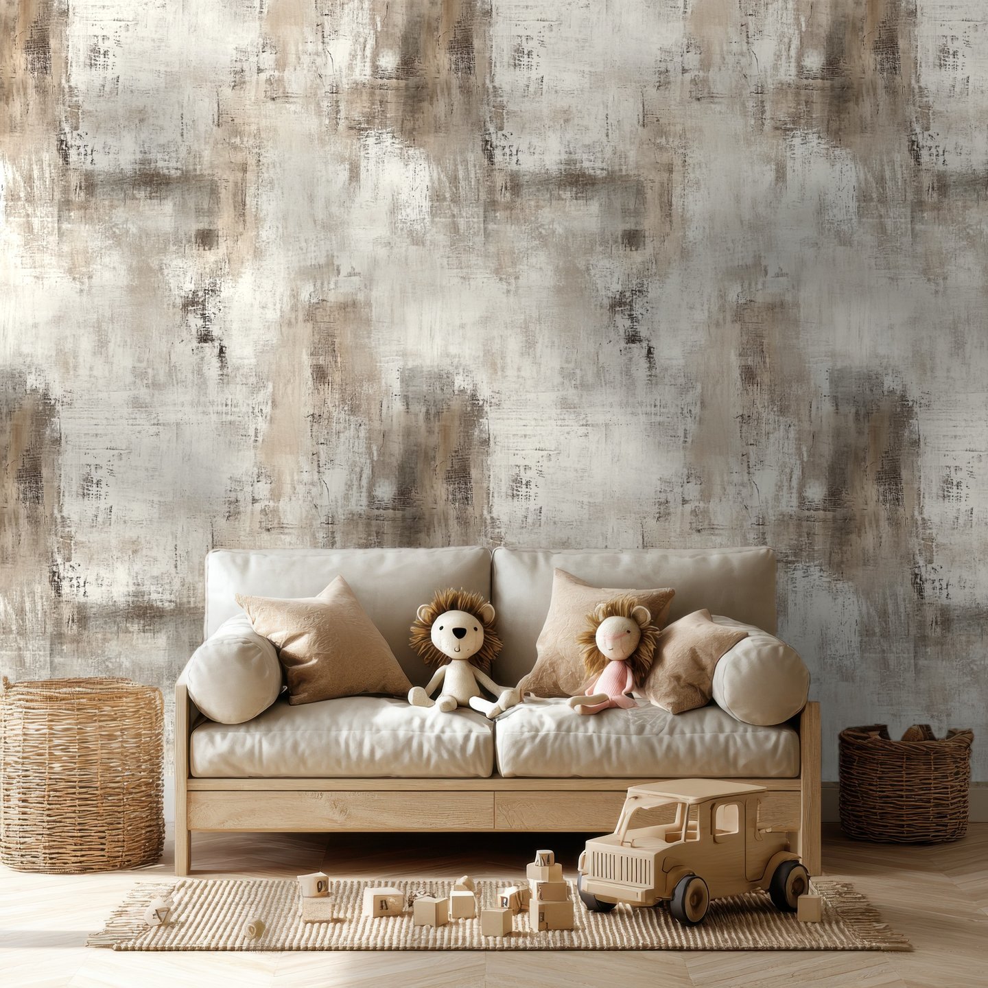 murverk beige wallpaper