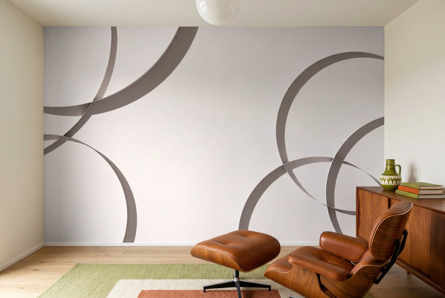 Satori grå mural