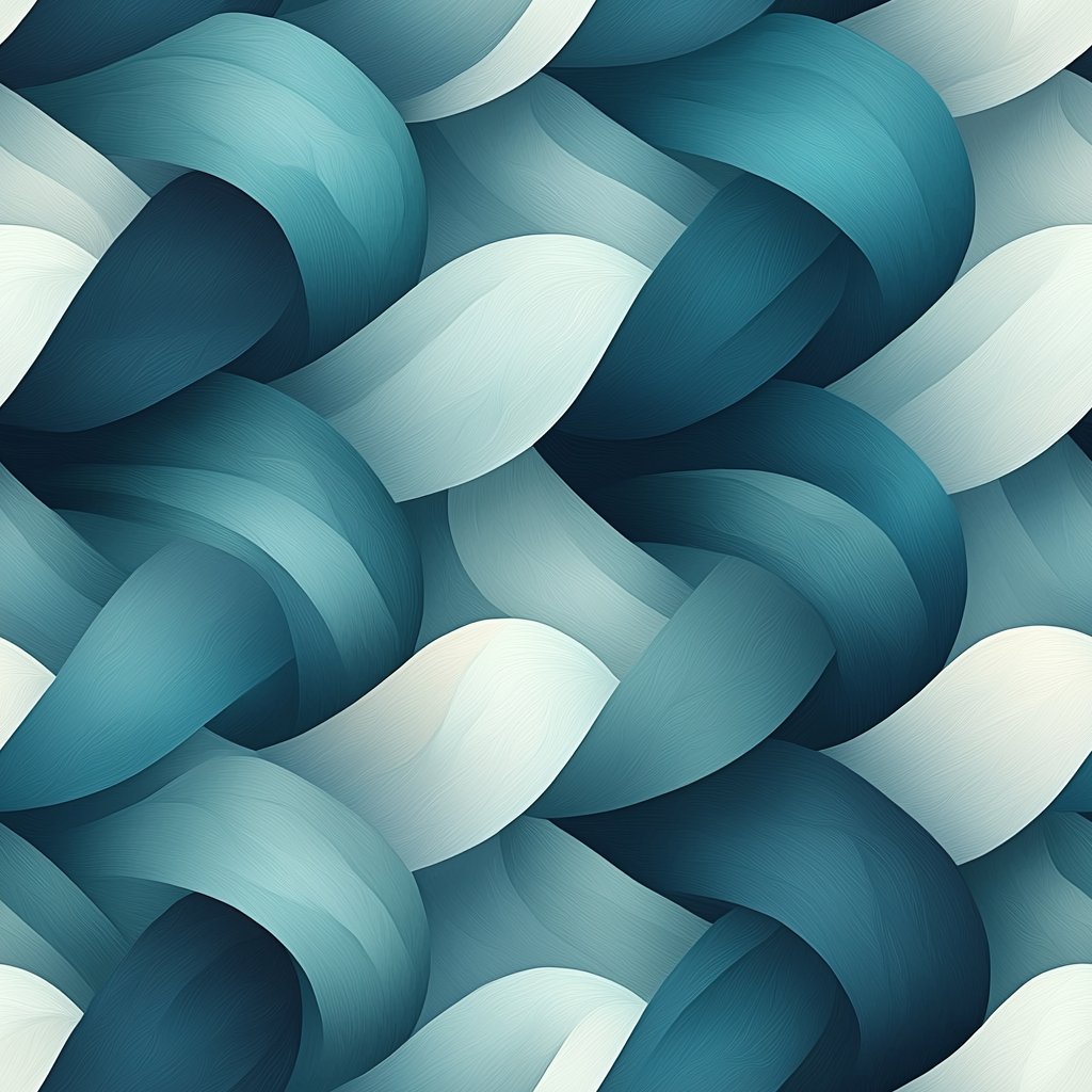 Tide Wave Cascade 청록색 wallpaper