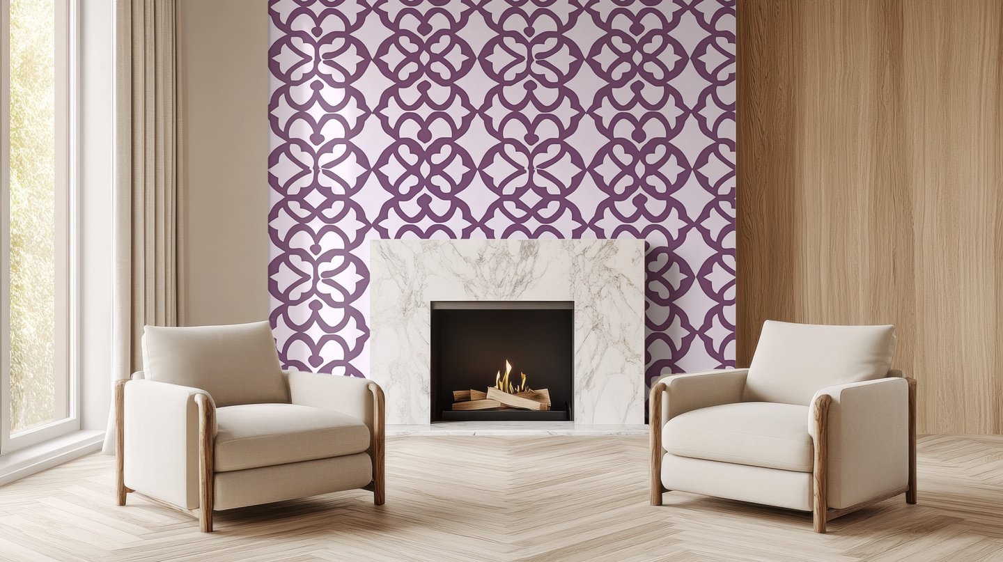 Infusion purple wallpaper