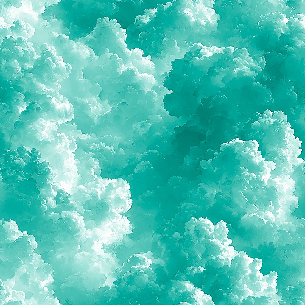 Celestial Dream 터키석색 wallpaper