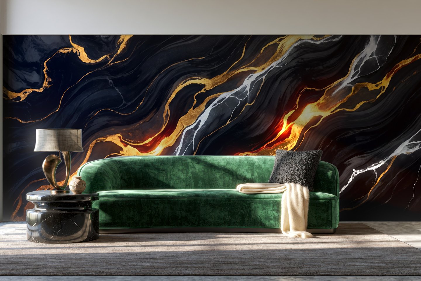 Eclipse Rift 검은색 mural