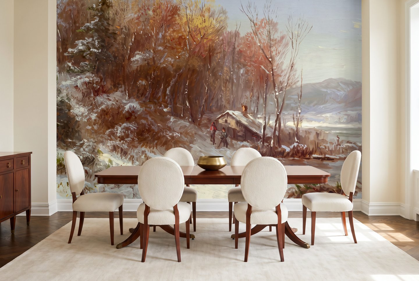 Riversong brun mural
