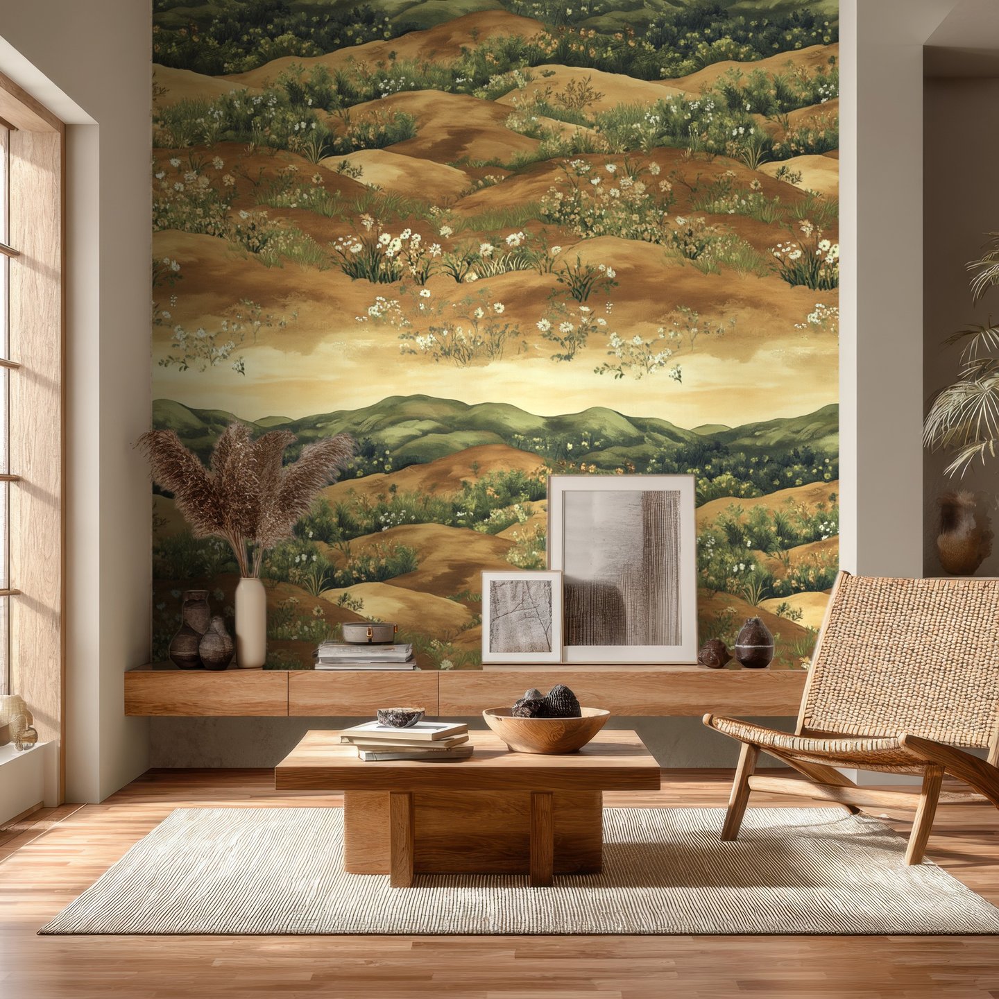 Fresco Terrain イエロー wallpaper