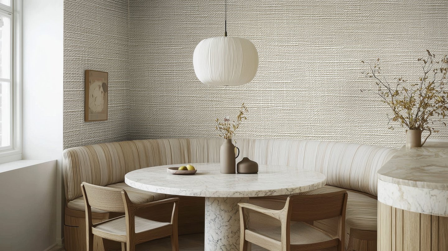 Warm Plaster Calm beige wallpaper