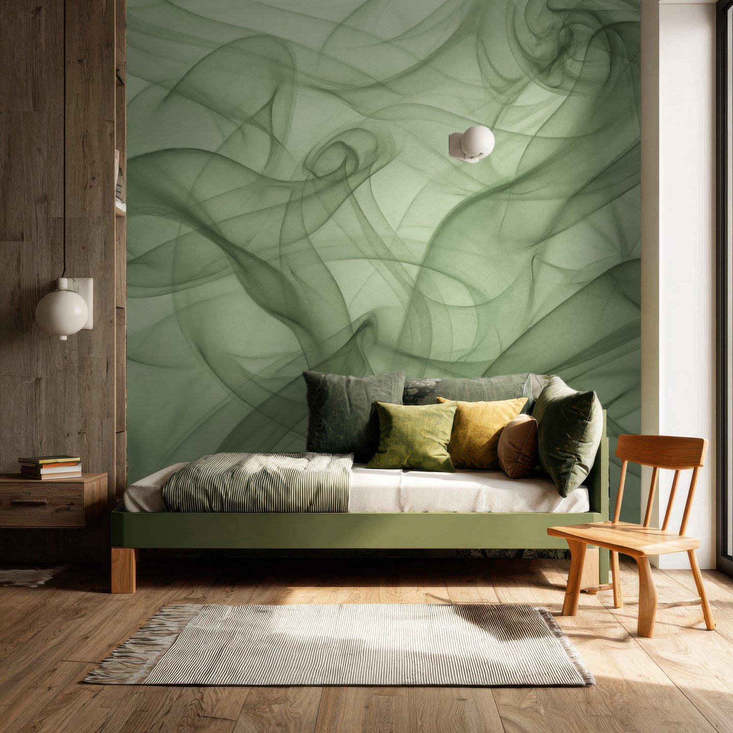 羊皮紙 緑 mural