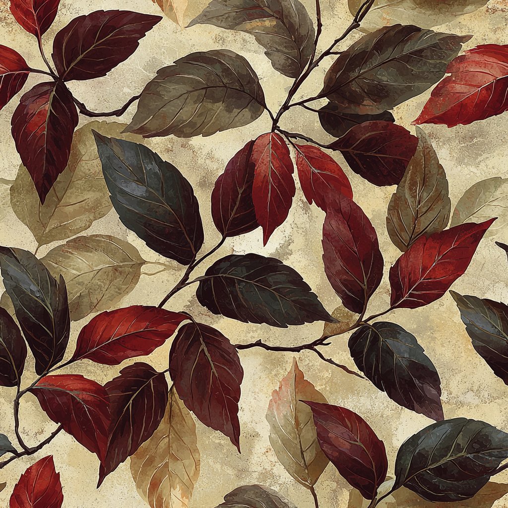 Crimson Autumn Elegance 赤 wallpaper