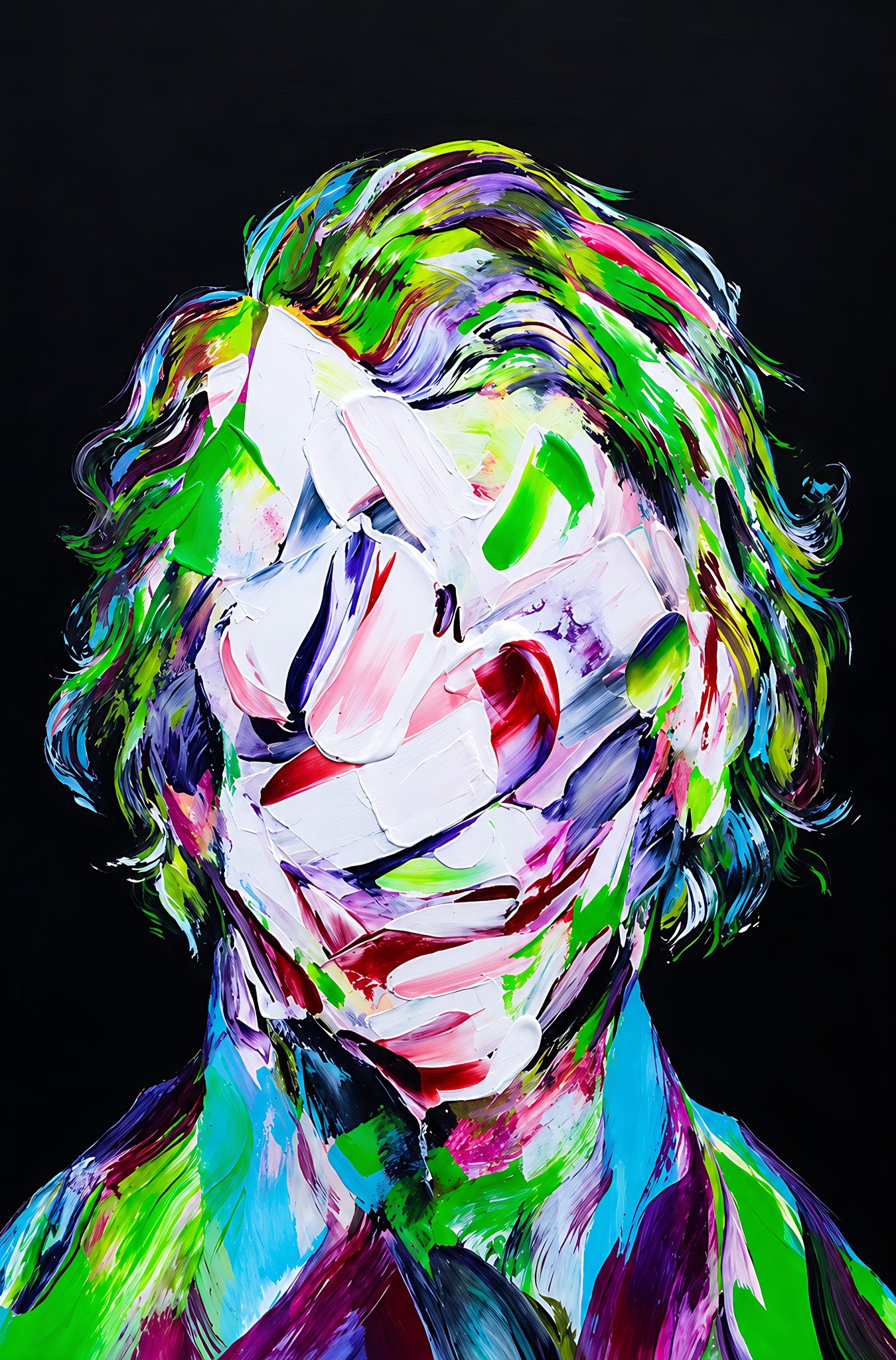 Green-Haired Grin poster