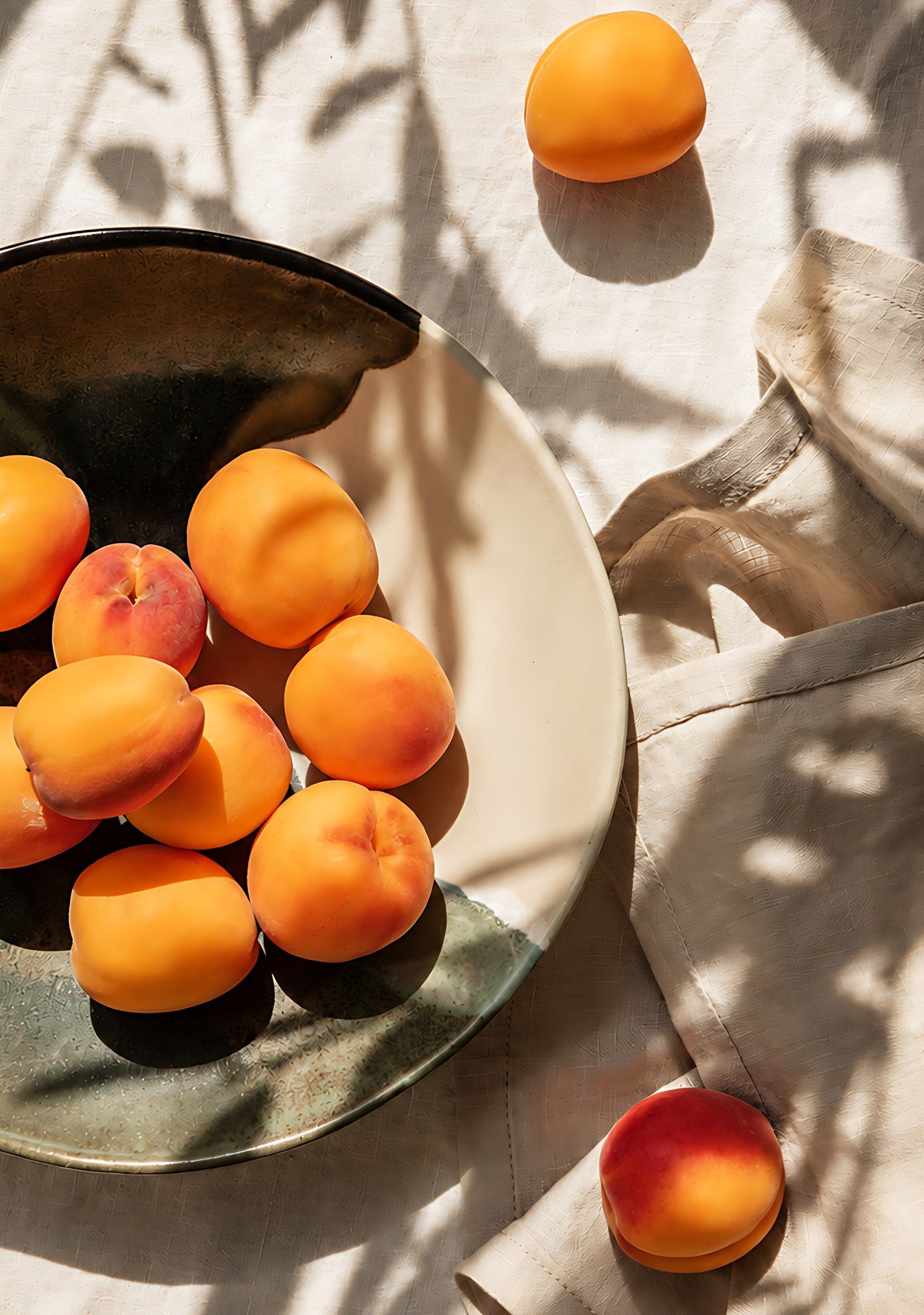Apricots in Dappled Shade