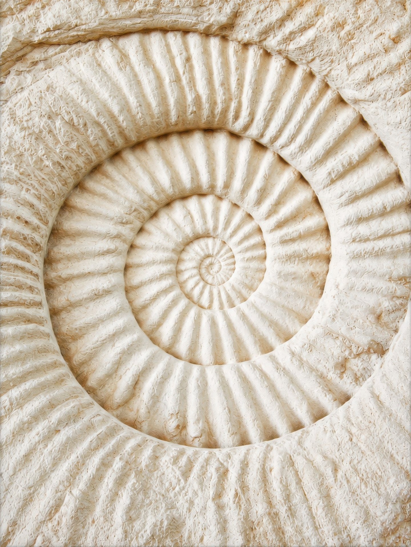 Coiled Ammonite Stone