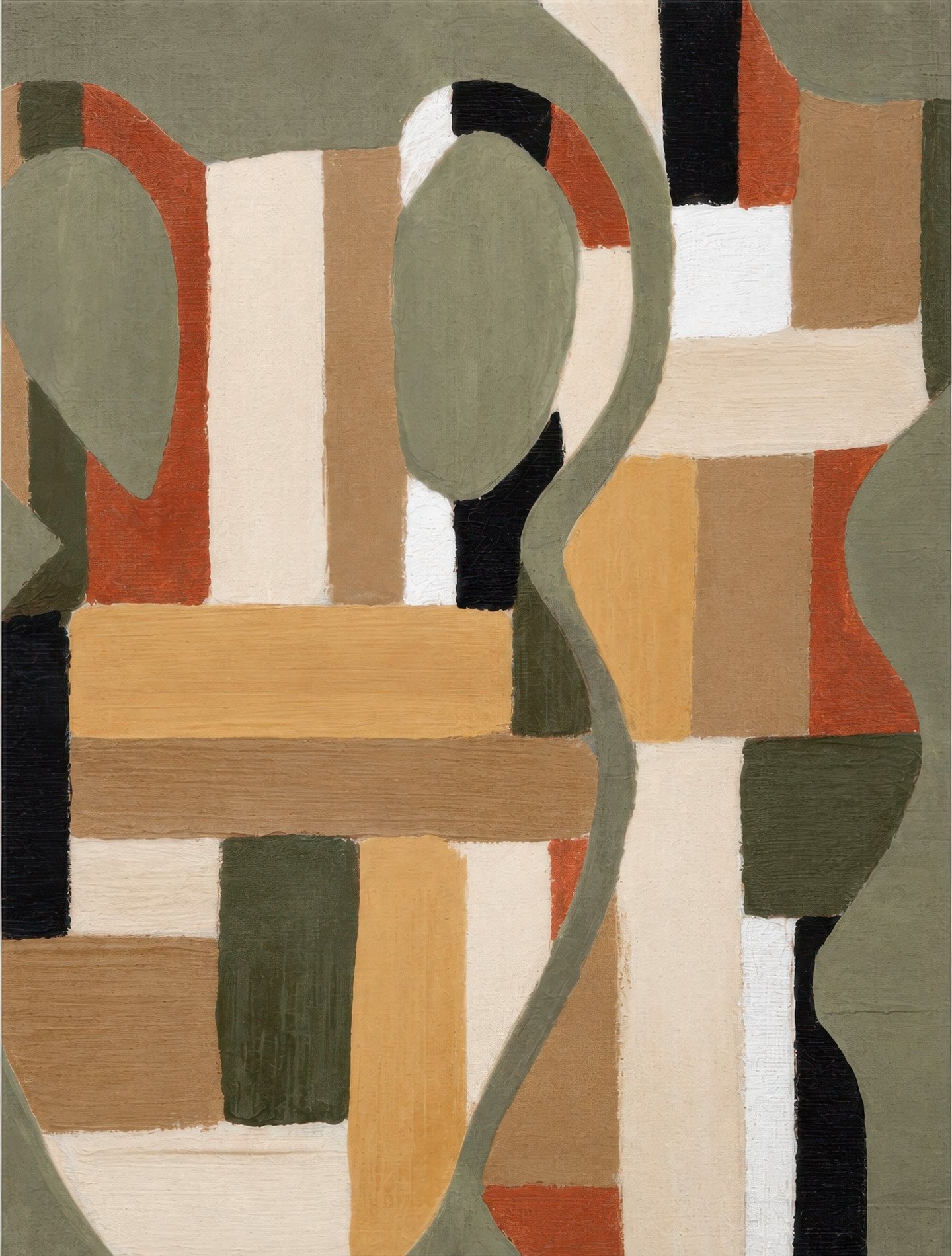 Sage Ribbon Patchwork