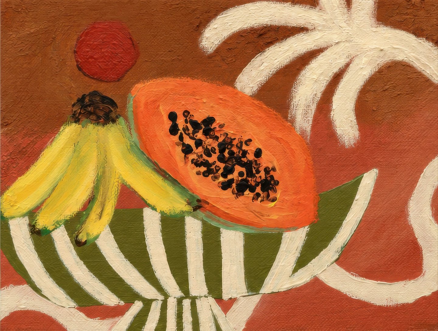 Papaya and Banana Bowl