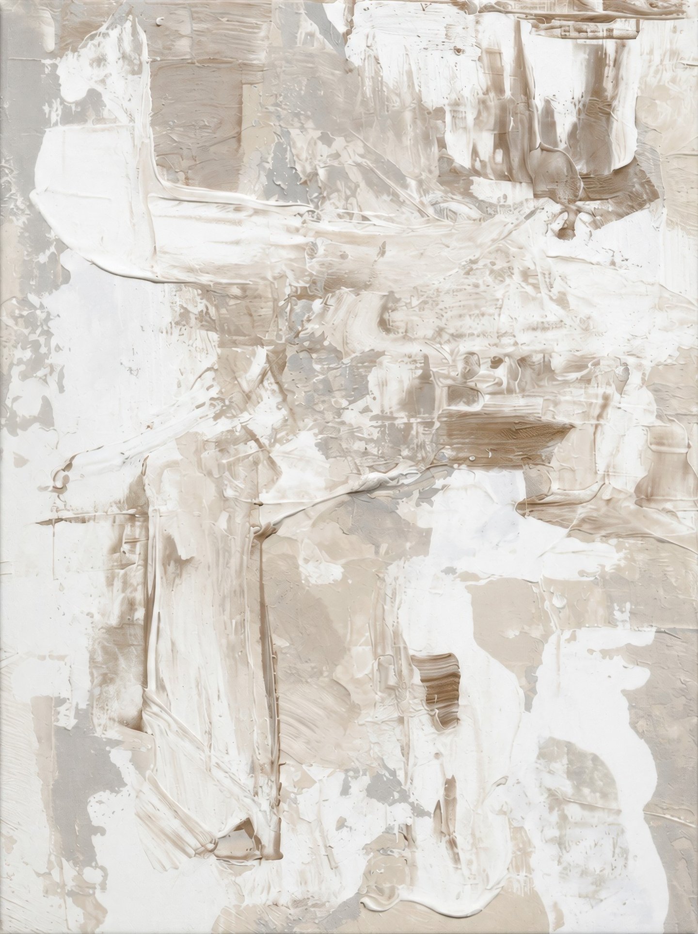 Oat and Chalk Impasto