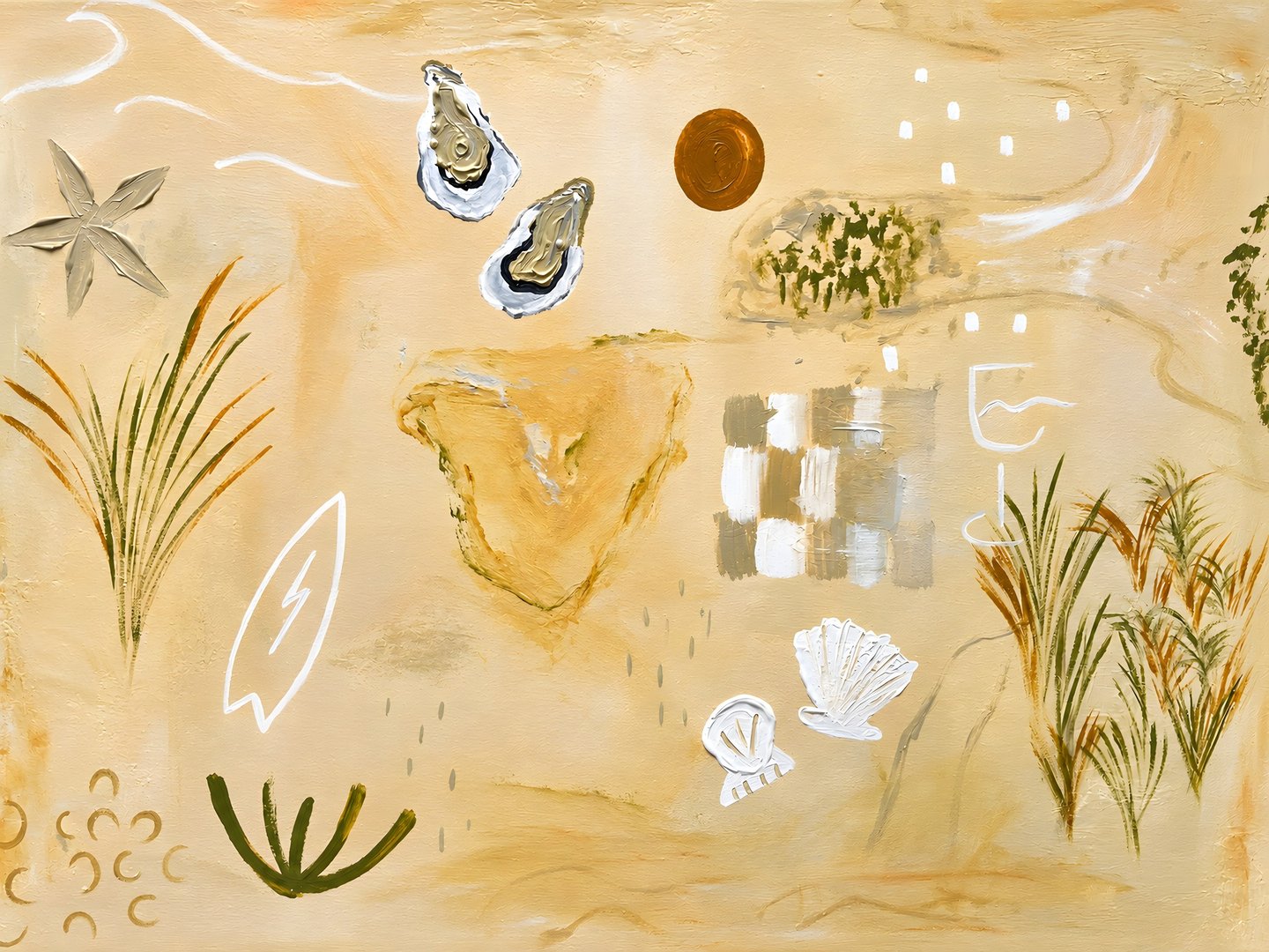 Oysters and Sea Grass