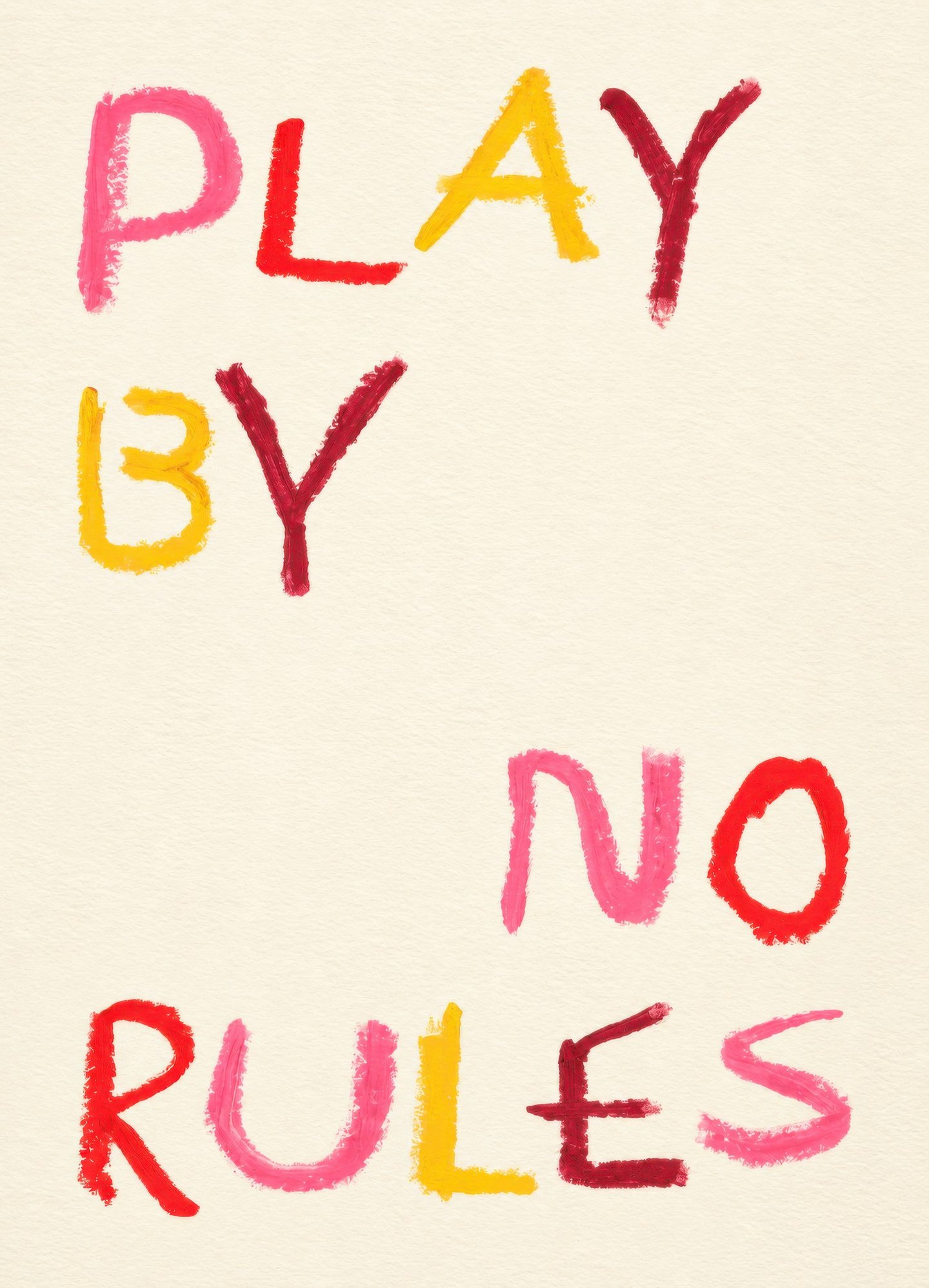 Play by No Rules poster