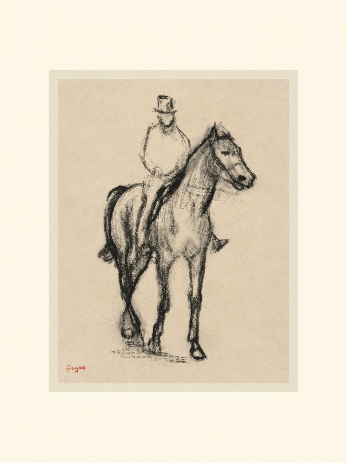 Top-Hatted Horseman