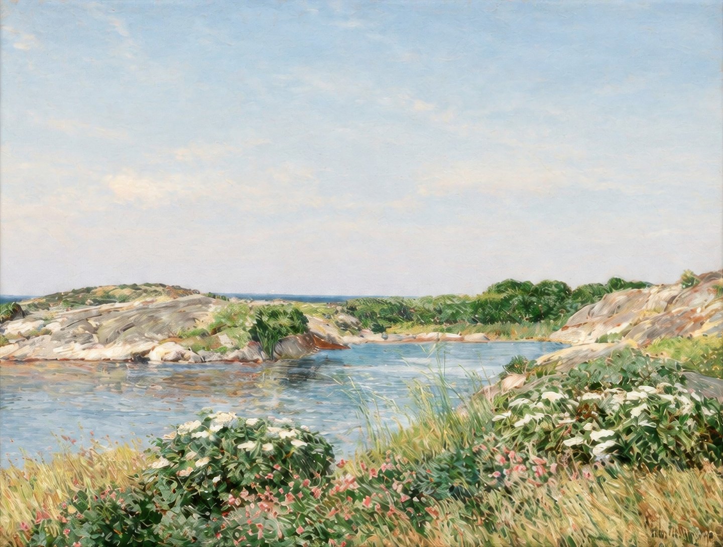 Rose-Lined Granite Inlet