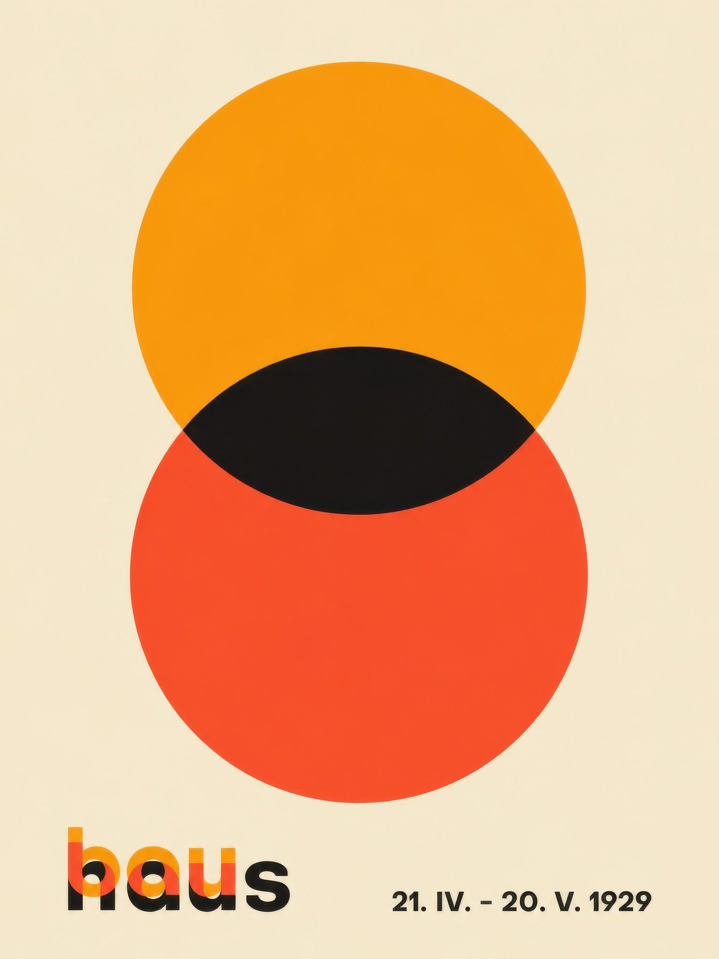 Orange Circle Eclipse